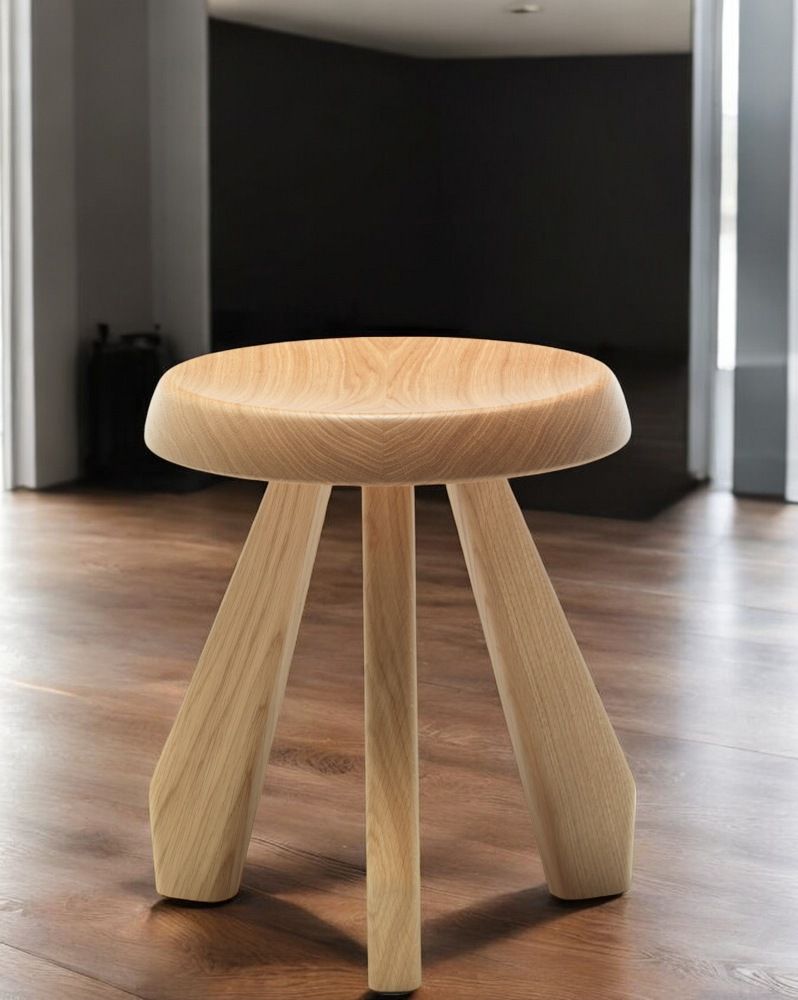 523 Tabouret Méribel stool Cassina | Oak nature | CASSINA 523 01
